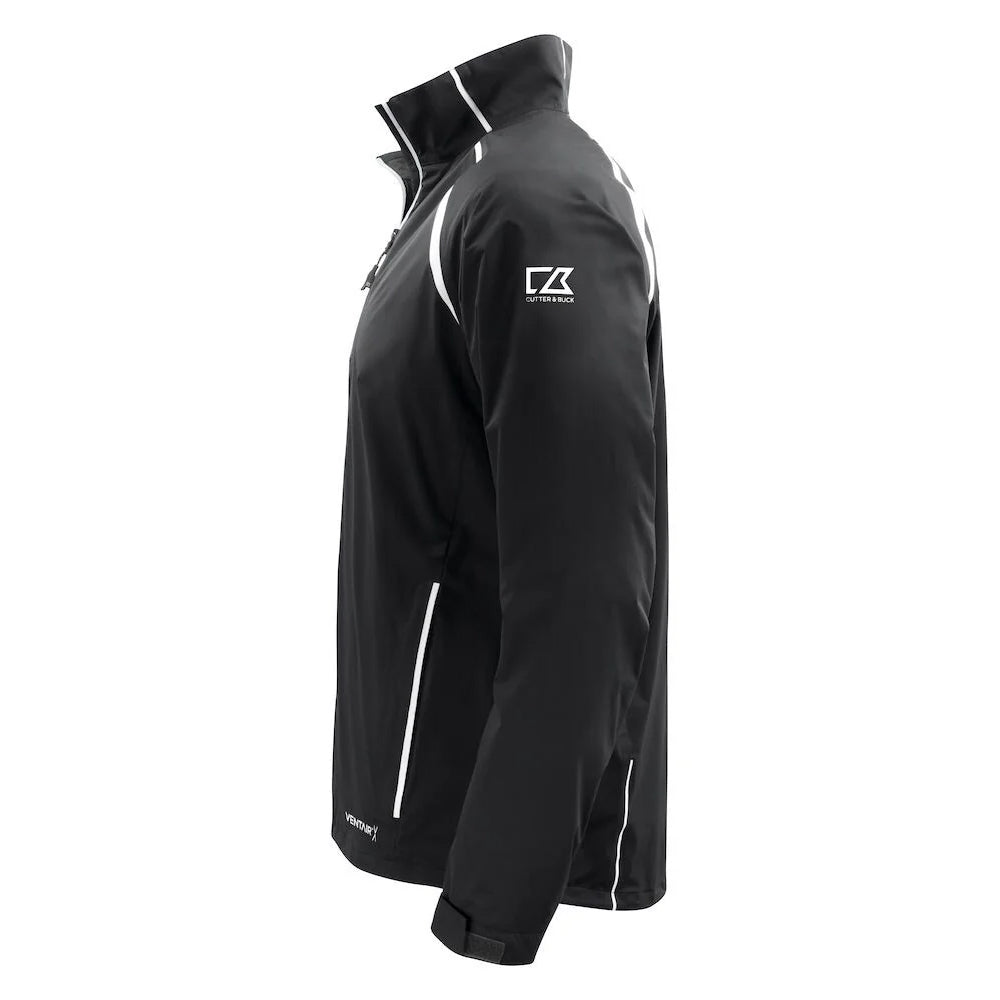 Black - Lifestyle - Cutter & Buck Mens North Shore Padded Jacket