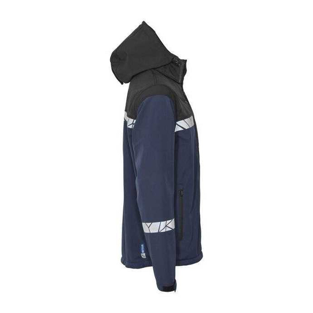 Navy-Black - Lifestyle - Projob Mens Progression 7400 Soft Shell Jacket