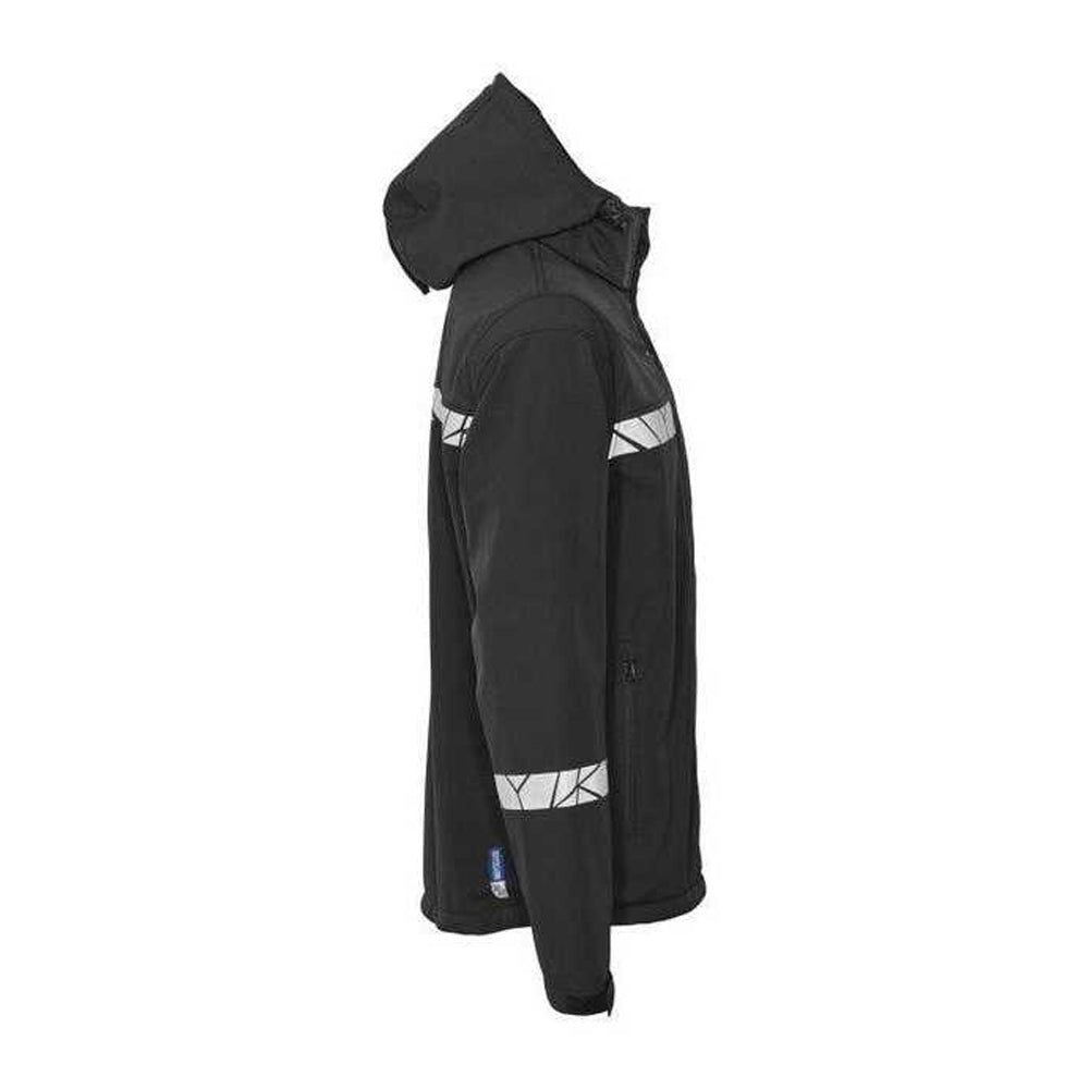 Black - Lifestyle - Projob Mens Progression 7400 Soft Shell Jacket