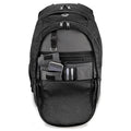 Black - Back - Quadra Vessel Laptop Backpack Bag - 26 Litres