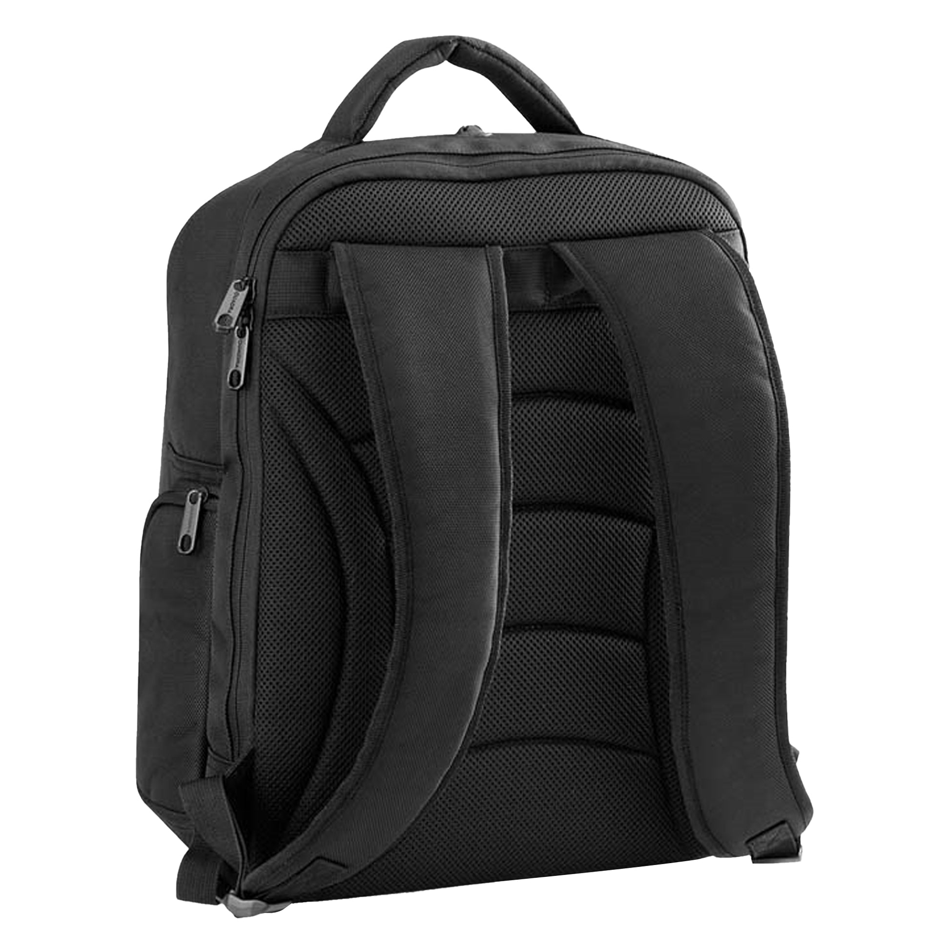 Black-Dark Graphite - Back - Quadra Tungsten Laptop Backpack - 23 Litres