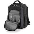 Black-Dark Graphite - Front - Quadra Tungsten Laptop Backpack - 23 Litres
