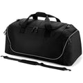 Black-Light Grey - Lifestyle - Quadra Teamwear Jumbo Kit Duffle Bag - 110 Litres
