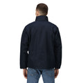 Navy Blue - Lifestyle - Regatta Hudson Waterproof Windproof Jacket - Mens Jackets