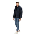 Navy Blue - Pack Shot - Regatta Hudson Waterproof Windproof Jacket - Mens Jackets