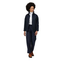 Navy Blue - Pack Shot - Regatta Ladies-Womens Waterproof Windproof Jacket
