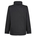 Black - Back - Regatta Mens Beauford Waterproof Windproof Jacket (Thermoguard Insulation)