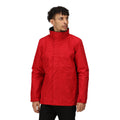 Classic Red - Side - Regatta Mens Beauford Waterproof Windproof Jacket (Thermoguard Insulation)
