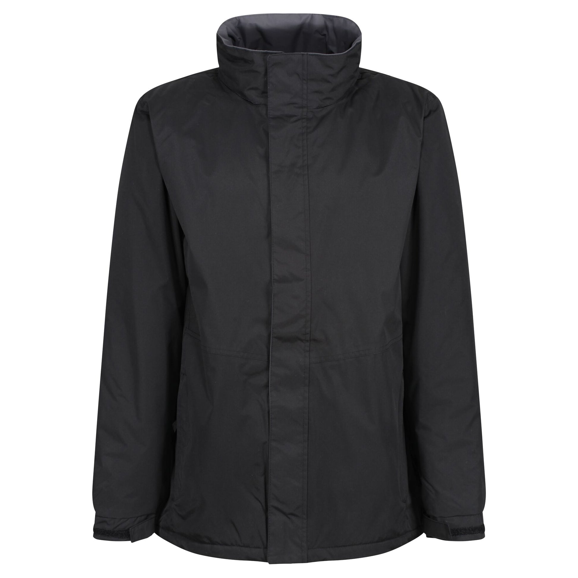Black - Front - Regatta Mens Beauford Waterproof Windproof Jacket (Thermoguard Insulation)