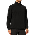 Black - Side - Regatta Thor Overhead Half Zip Anti-Pill Fleece Top (170 GSM)