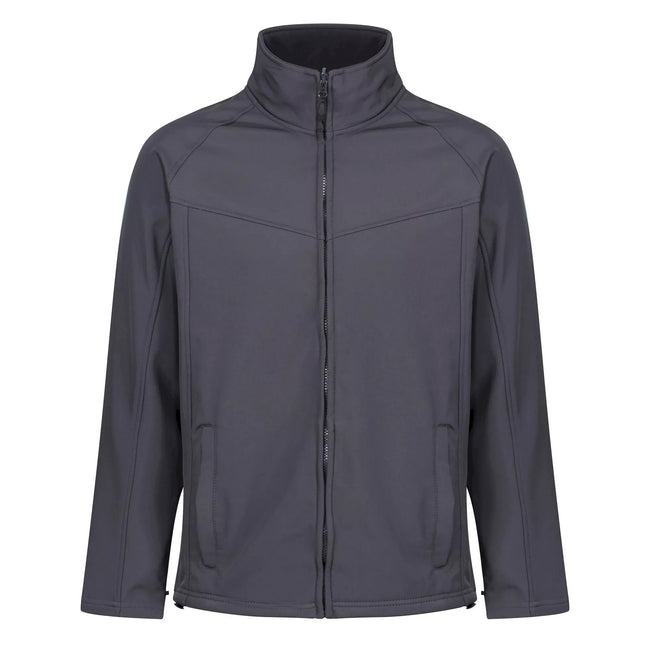 Seal Grey - Front - Regatta Professional Mens Uproar Softshell Wind Resistant Fleece Jacket