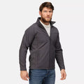 Seal Grey - Side - Regatta Professional Mens Uproar Softshell Wind Resistant Fleece Jacket