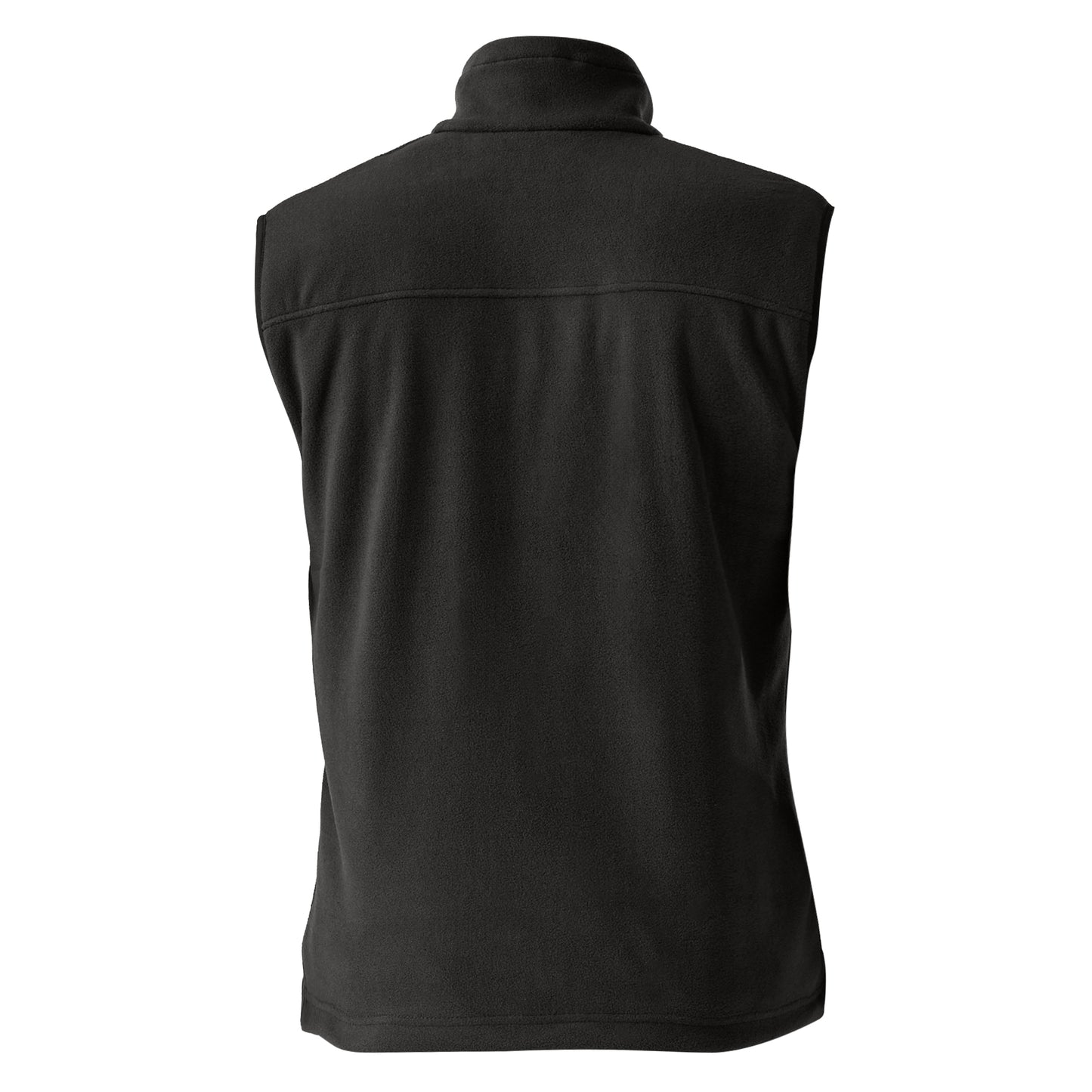 Black - Back - Regatta Haber II Full-Zip Bodywarmer Fleece Anti-Pill Jacket (250 GSM)