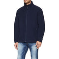 Dark Navy - Back - Regatta Mens Asgard II Quilted Fleece Jacket (Thermo-guard Insulation)