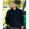 Dark Navy - Close up - Regatta Mens Asgard II Quilted Fleece Jacket (Thermo-guard Insulation)