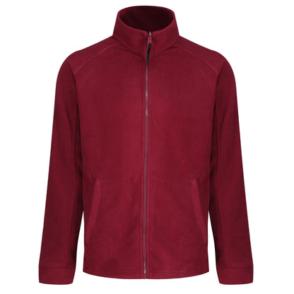 Bordeaux - Front - Regatta Mens Thor III Fleece Jacket