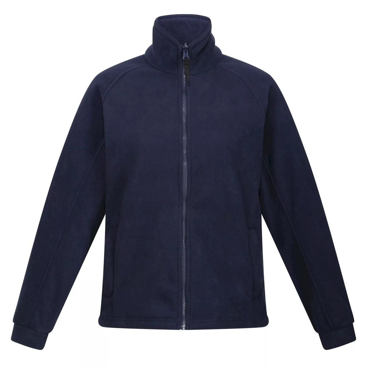 Dark Navy - Front - Regatta Ladies-Womens Thor III Fleece Jacket (280g GSM)