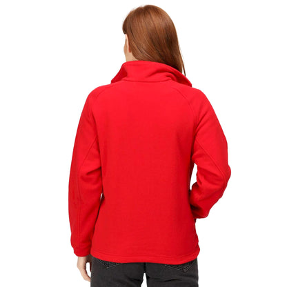 Classic Red - Side - Regatta Ladies-Womens Thor III Fleece Jacket (280g GSM)