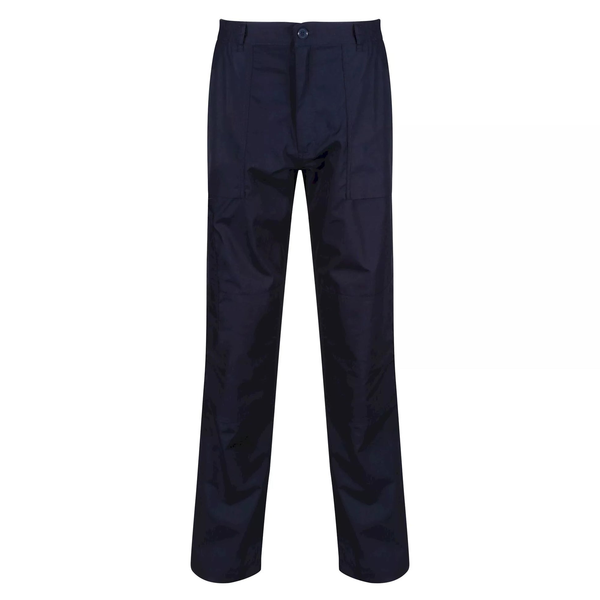 Navy Blue - Front - Regatta Mens New Action Trouser (Long) - Pants