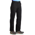 Black - Back - Regatta Ladies New Action Trouser (Long) - Pants