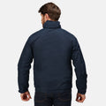 Navy-Navy - Back - Regatta Dover Waterproof Windproof Jacket (Thermo-Guard Insulation)