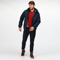 Navy-Navy - Lifestyle - Regatta Dover Waterproof Windproof Jacket (Thermo-Guard Insulation)