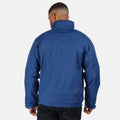 Royal-Dark Navy - Back - Regatta Dover Waterproof Windproof Jacket (Thermo-Guard Insulation)