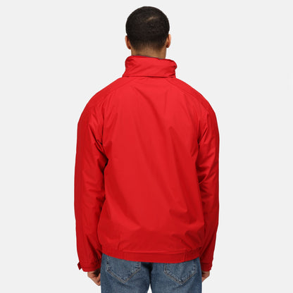 Classic Red-Navy - Back - Regatta Dover Waterproof Windproof Jacket (Thermo-Guard Insulation)