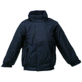 Navy-Navy - Front - Regatta Kids-Childrens Waterproof Windproof Dover Jacket