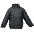 Black-Ash - Front - Regatta Kids-Childrens Waterproof Windproof Dover Jacket