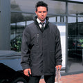 Black - Back - Result Mens Premium City Executive Breathable Winter Coat