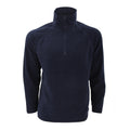 Navy Blue - Front - Result Mens Core Micron Anti-Pill Fleece Top