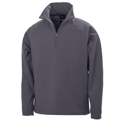 Charcoal - Front - Result Mens Core Micron Anti-Pill Fleece Top