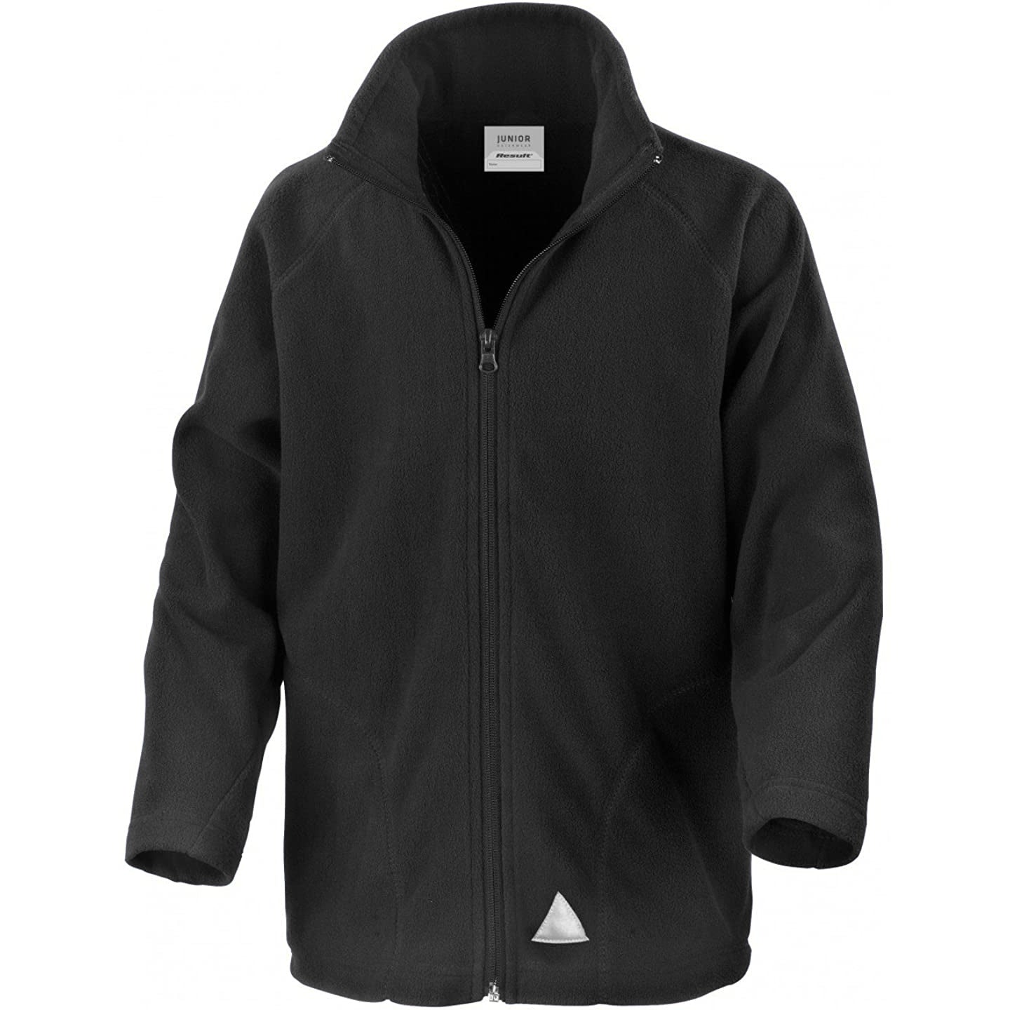 Black - Front - Result Core Childrens-Kids Micron Fleece Jacket