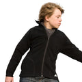 Black - Back - Result Core Childrens-Kids Micron Fleece Jacket