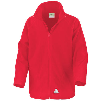 Red - Front - Result Core Childrens-Kids Micron Fleece Jacket