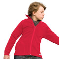 Red - Back - Result Core Childrens-Kids Micron Fleece Jacket