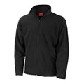 Black - Back - Result Core Mens Micron Anti Pill Fleece Jacket