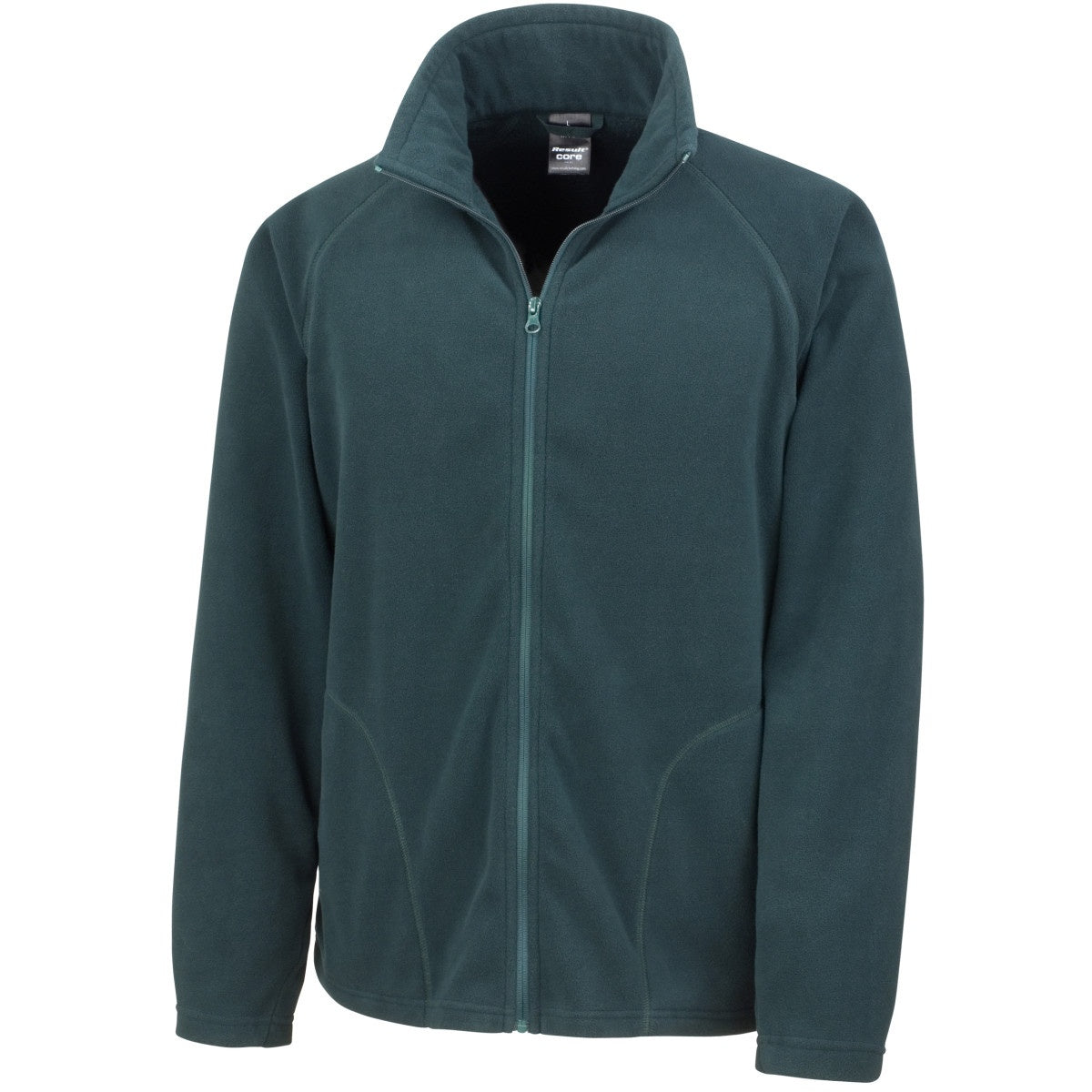 Forest Green - Front - Result Core Mens Micron Anti Pill Fleece Jacket