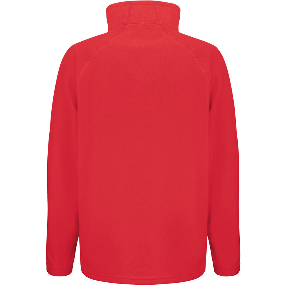 Red - Back - Result Core Mens Micron Anti Pill Fleece Jacket