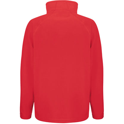 Red - Back - Result Core Mens Micron Anti Pill Fleece Jacket