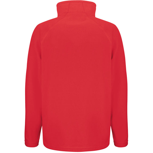 Red - Back - Result Core Mens Micron Anti Pill Fleece Jacket