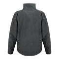 Black - Back - Result Mens 2 Layer Base Softshell Breathable Wind Resistant Jacket