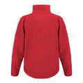 Red - Back - Result Mens 2 Layer Base Softshell Breathable Wind Resistant Jacket