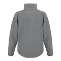 Silver Grey - Back - Result Mens 2 Layer Base Softshell Breathable Wind Resistant Jacket