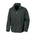 Black - Front - Result Mens Osaka TECH Performance Combined Pile Softshell Waterproof Windproof Jacket