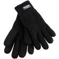 Black - Back - Result Unisex Thinsulate Lined Thermal Gloves (40g 3M)