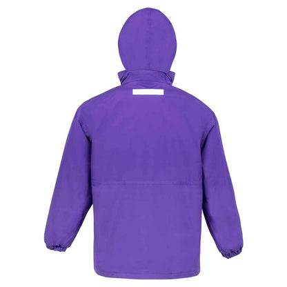 Purple - Back - Result Mens Reversible StormDri 4,000 Waterproof Windproof Anti Pilling Fleece Jacket