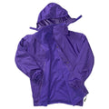 Purple - Side - Result Mens Reversible StormDri 4,000 Waterproof Windproof Anti Pilling Fleece Jacket