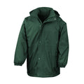 Bottle Green-Bottle Green - Front - Result Mens Reversible StormDri 4,000 Waterproof Windproof Anti Pilling Fleece Jacket